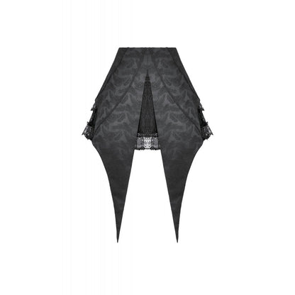 Dark in Love Women's Gothic Skirt Thornspell Layered Lace UK 8-22 - QHA UK