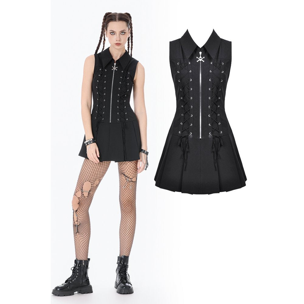 Dark in Love Gothic Dress Valeria Corset UK 8-22 - QHA UK