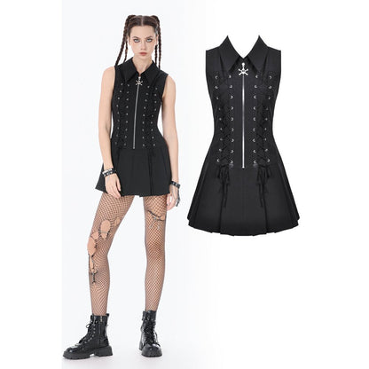 Dark in Love Gothic Dress Valeria Corset UK 8-22 - QHA UK
