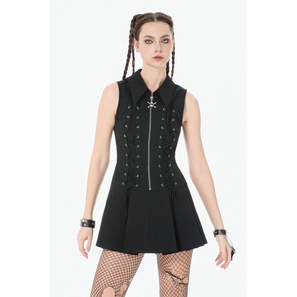 Dark in Love Gothic Dress Valeria Corset UK 8-22 - QHA UK
