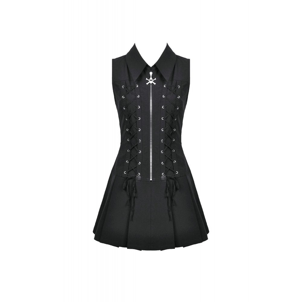 Dark in Love Gothic Dress Valeria Corset UK 8-22 - QHA UK
