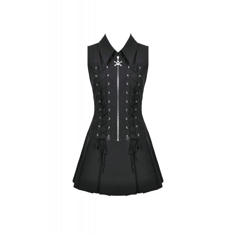 Dark in Love Gothic Dress Valeria Corset UK 8-22 - QHA UK