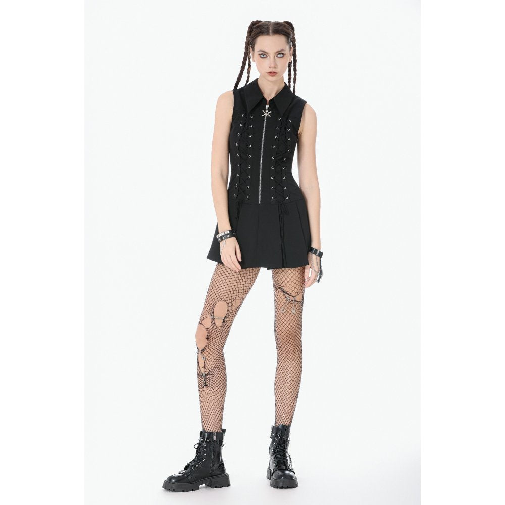 Dark in Love Gothic Dress Valeria Corset UK 8-22 - QHA UK