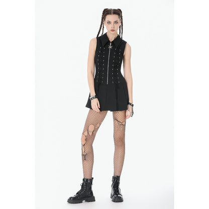 Dark in Love Gothic Dress Valeria Corset UK 8-22 - QHA UK
