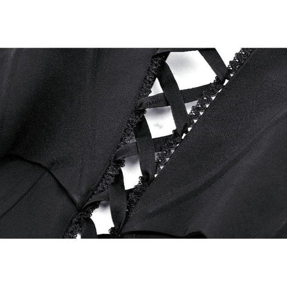 Dark in Love Gothic Waistcoat Vespertilio Bat Wing Vest UK 8-18 - QHA UK