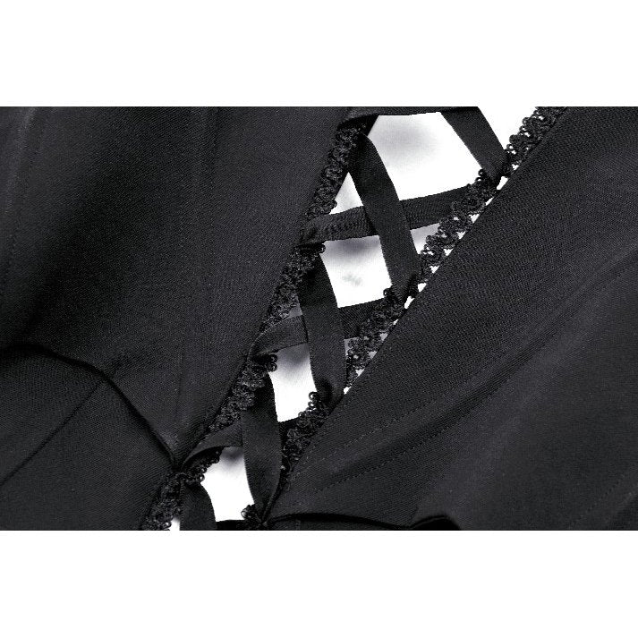 Dark in Love Gothic Waistcoat Vespertilio Bat Wing Vest UK 8-18 - QHA UK