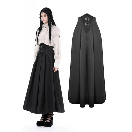 Dark in Love Women's Maxi Skirt Delora High-Waist UK 8-18 - QHA UK