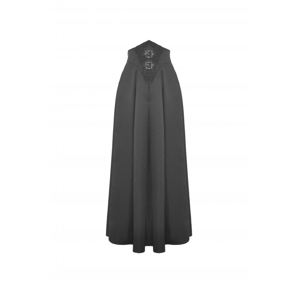 Dark in Love Women's Maxi Skirt Delora High-Waist UK 8-18 - Back View - QHA UK