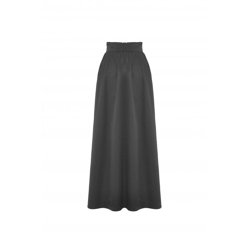 Dark in Love Women's Maxi Skirt Delora High-Waist UK 8-18 - Front View - QHA UK
