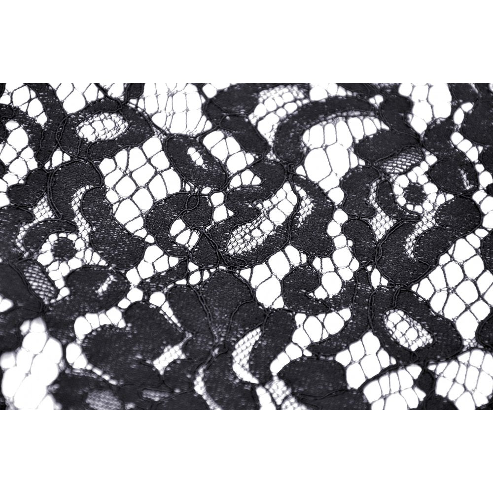 Dark in Love Skirt Zira Velvet Fishtail UK 8-18 - Pattern Detail - QHA UK