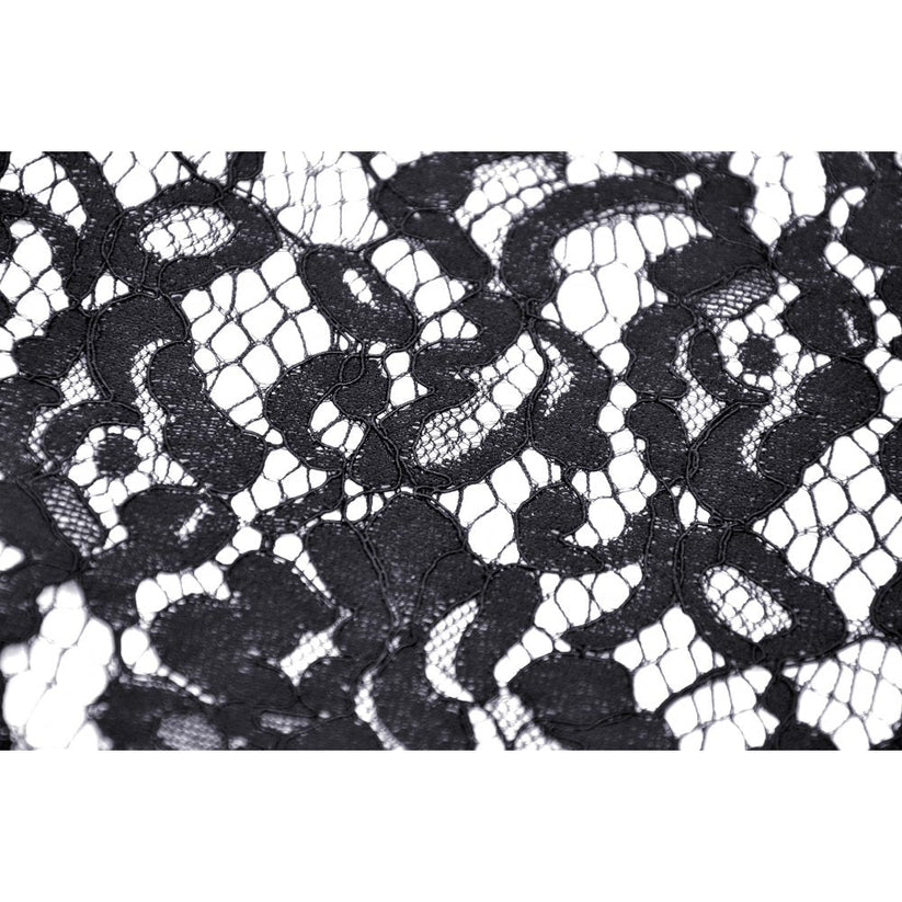 Dark in Love Skirt Zira Velvet Fishtail UK 8-18 - Pattern Detail - QHA UK