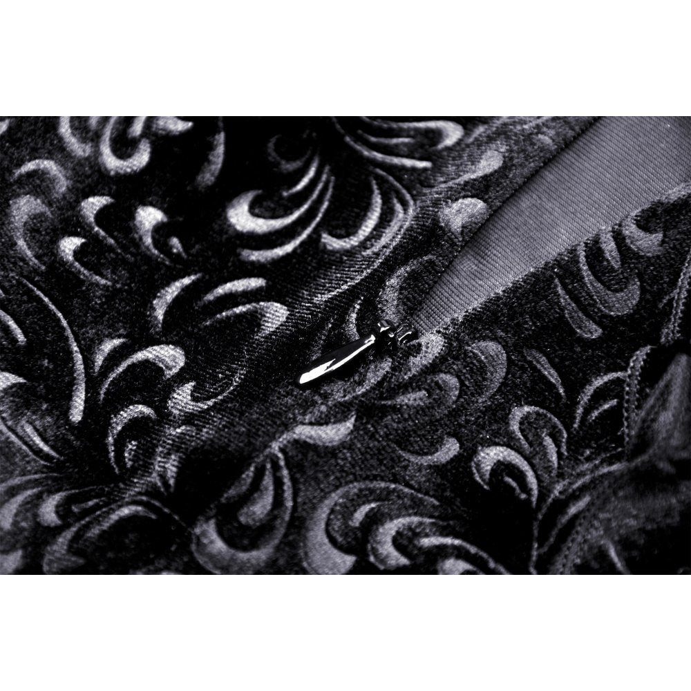 Dark in Love Skirt Zira Velvet Fishtail UK 8-18 - QHA UK