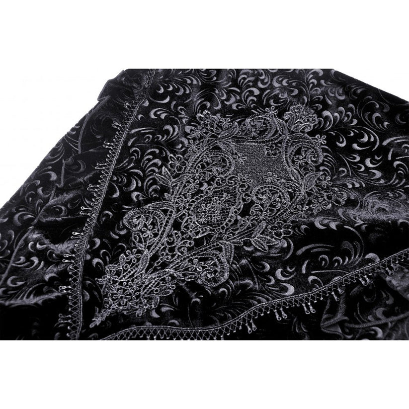 Dark in Love Skirt Zira Velvet Fishtail UK 8-18 - QHA UK