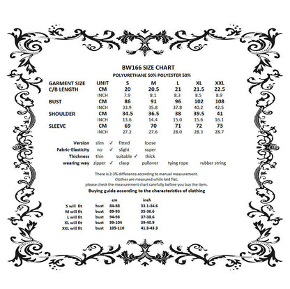 Dark in Love Women's Shrug Zora Single Sleeve Harness UK 10-18 - Sleeve Detail - QHA UK