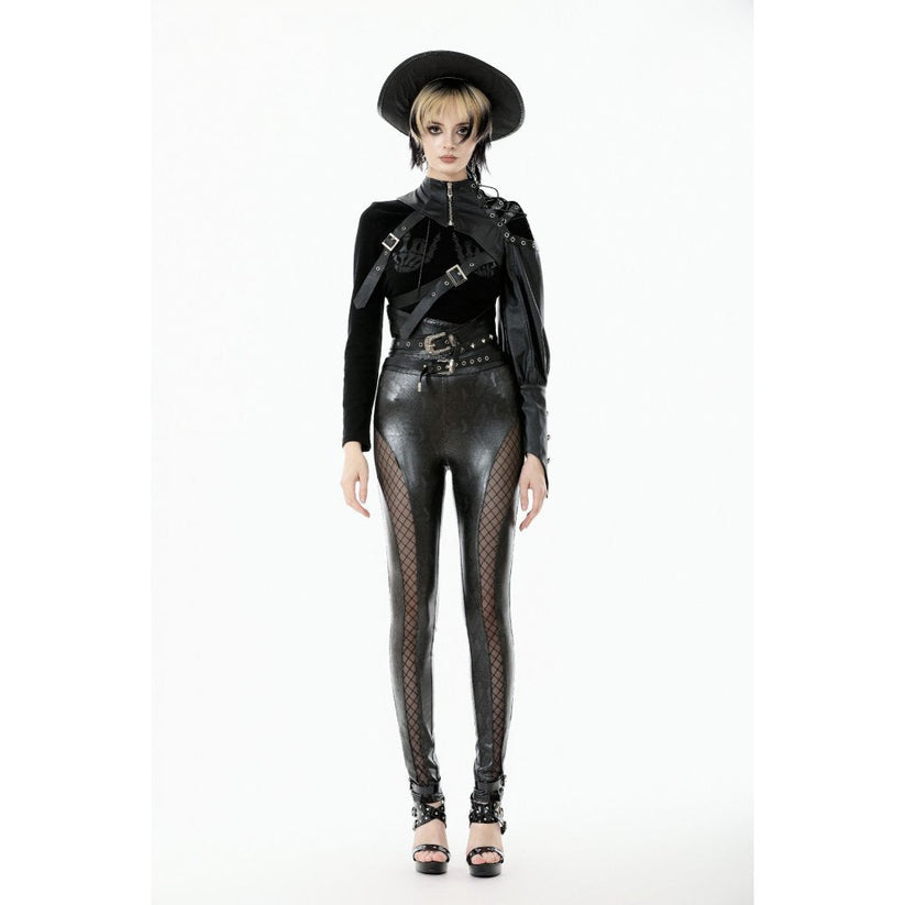 Dark in Love Women's Shrug Zora Single Sleeve Harness UK 10-18 - Sleeve Detail - QHA UK