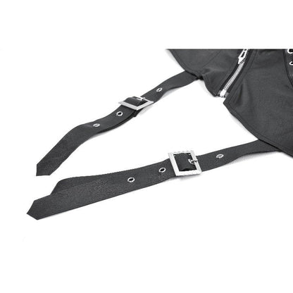 Dark in Love Women's Shrug Zora Single Sleeve Harness UK 10-18 - Sleeve Detail - QHA UK