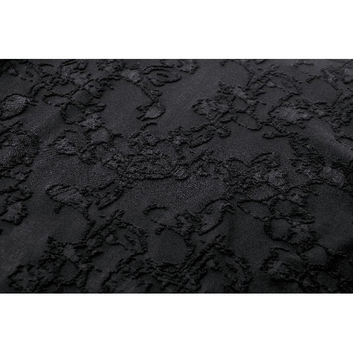 Dark in Love Gothic Top Zuri Romantic Lace Patchwork Bell-Sleeve - Sleeve Detail - QHA UK