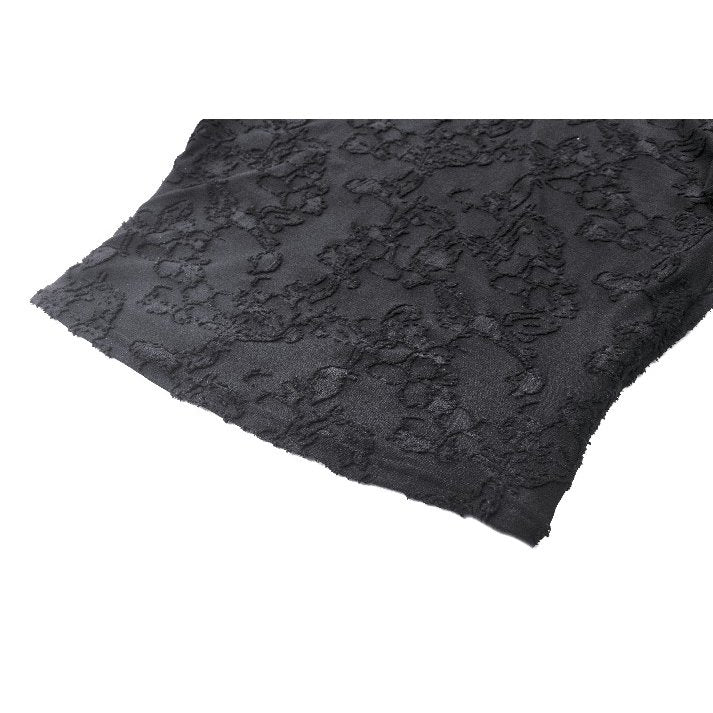 Dark in Love Gothic Top Zuri Romantic Lace Patchwork Bell-Sleeve - Sleeve Detail - QHA UK