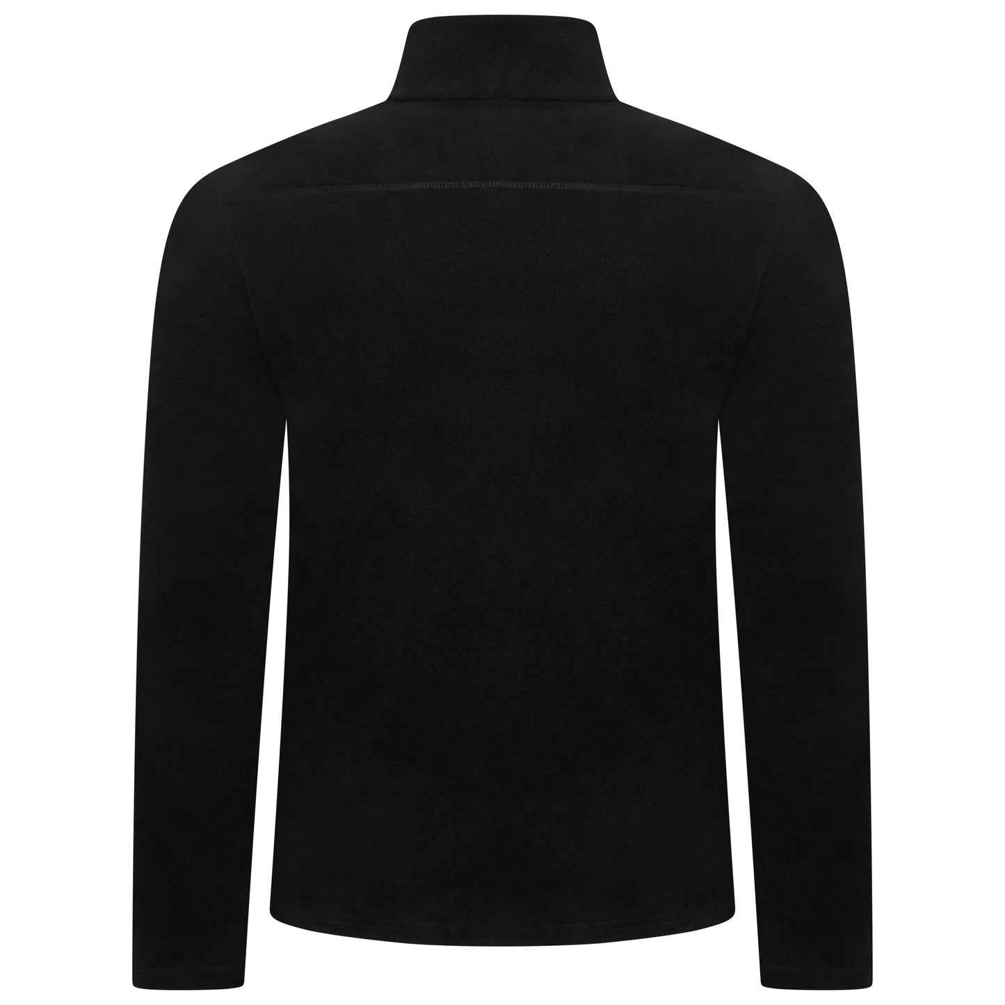 Decathlon MH120 Men's Full Zip Polar Fleece Jacket Black | QHA UK - Sleeve Detail - QHA UK