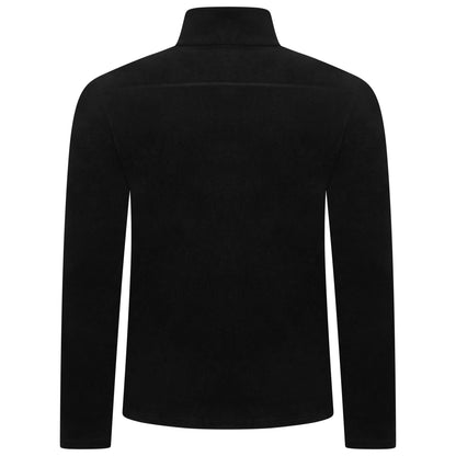 Decathlon MH120 Men's Full Zip Polar Fleece Jacket Black | QHA UK - Sleeve Detail - QHA UK