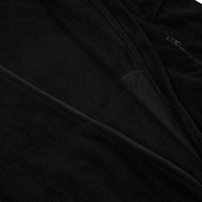 Decathlon MH120 Men's Full Zip Polar Fleece Jacket Black | QHA UK - QHA UK