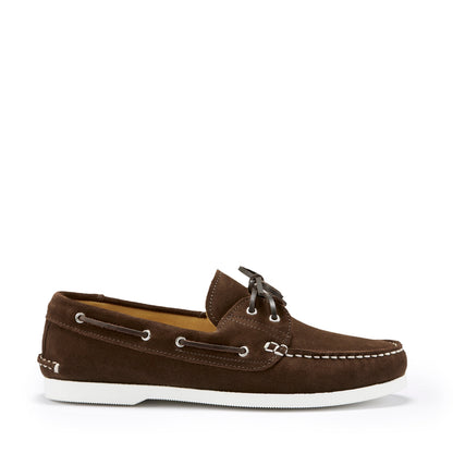 Hugs & Co Mens Deck Shoes Brown Suede UK 7-12 - QHA UK