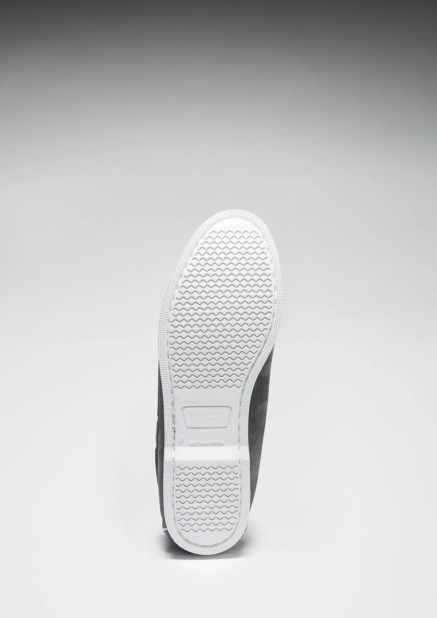 Hugs & Co Mens Deck Shoes Slate Grey Suede UK 7-12 - QHA UK
