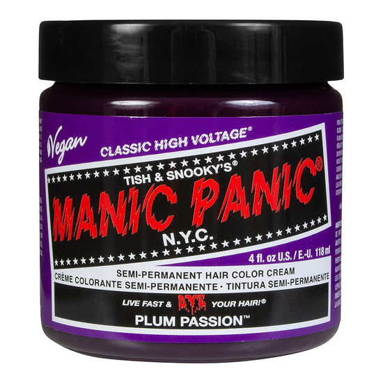 Manic Panic Hair Dye Deep Plum Purple Plum Passion 118ml - QHA UK