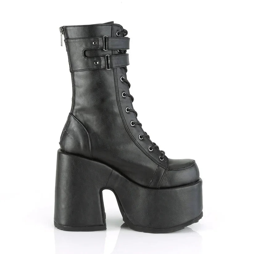 Demoniacult Women's Boots Rena Mid-Calf UK 5-9 - QHA UK