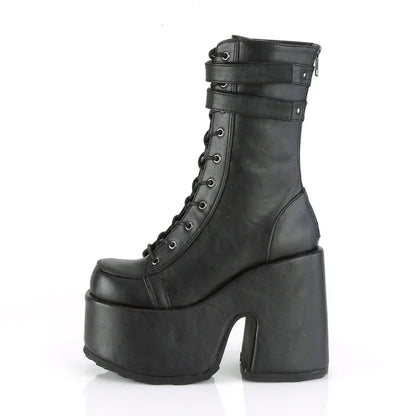 Demoniacult Women's Boots Rena Mid-Calf UK 5-9 - QHA UK