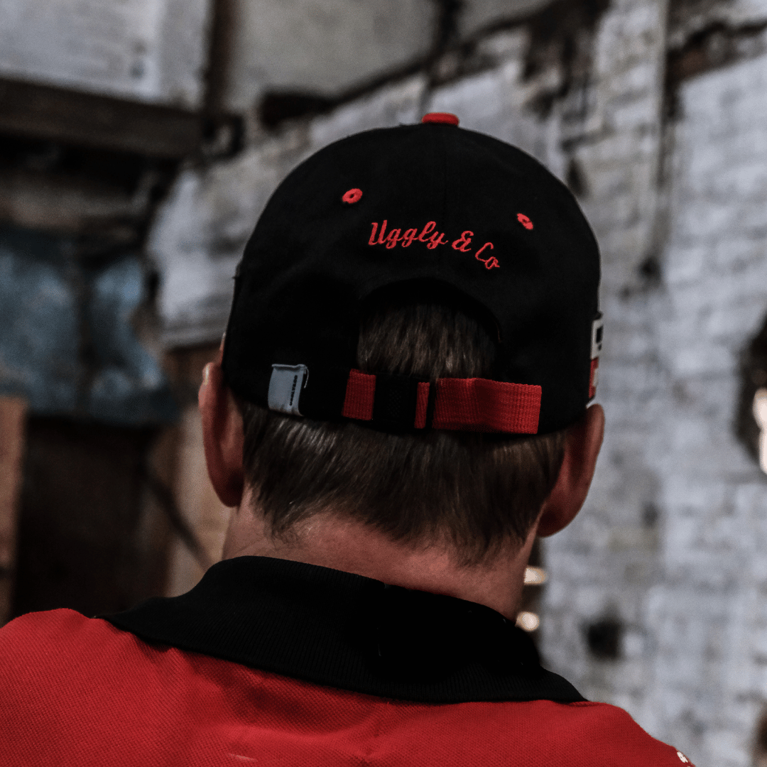 Milwaukee Tools x Diamond Cap Official Red White Curved Peak Adjustabl - QHA UK
