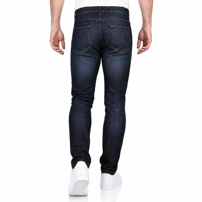 Ditch Plains BKX Mens Stretch Skinny Jeans Slim Fit Cotton Denim Pants - QHA UK