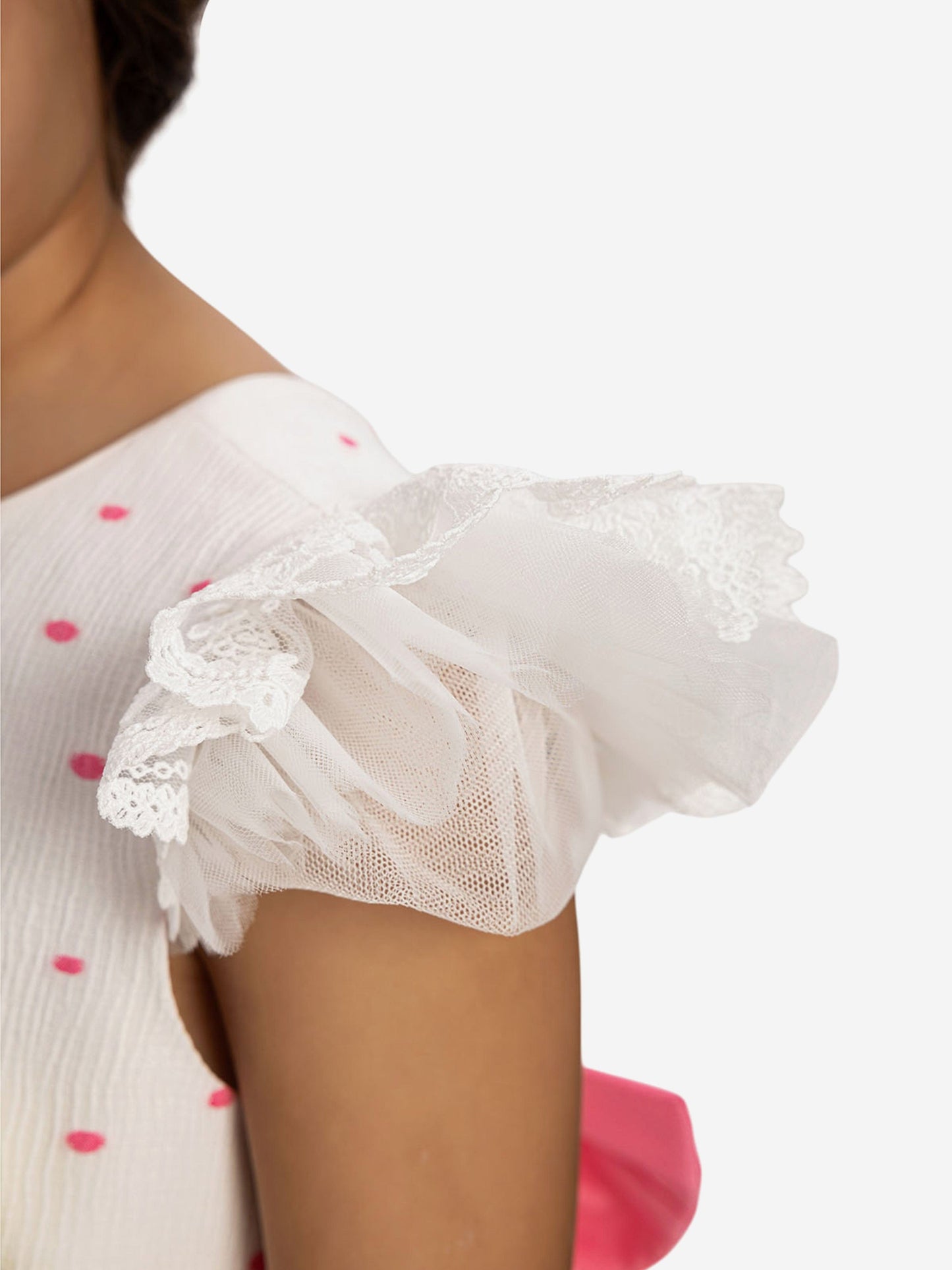 DRESS & Fleur Girls Dress with Headband in Pink | QHAUK - QHA UK