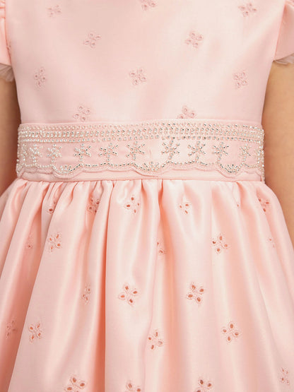 DRESS & Fleur Girls Dress with Matching Bag in Pink | QHAUK - QHA UK