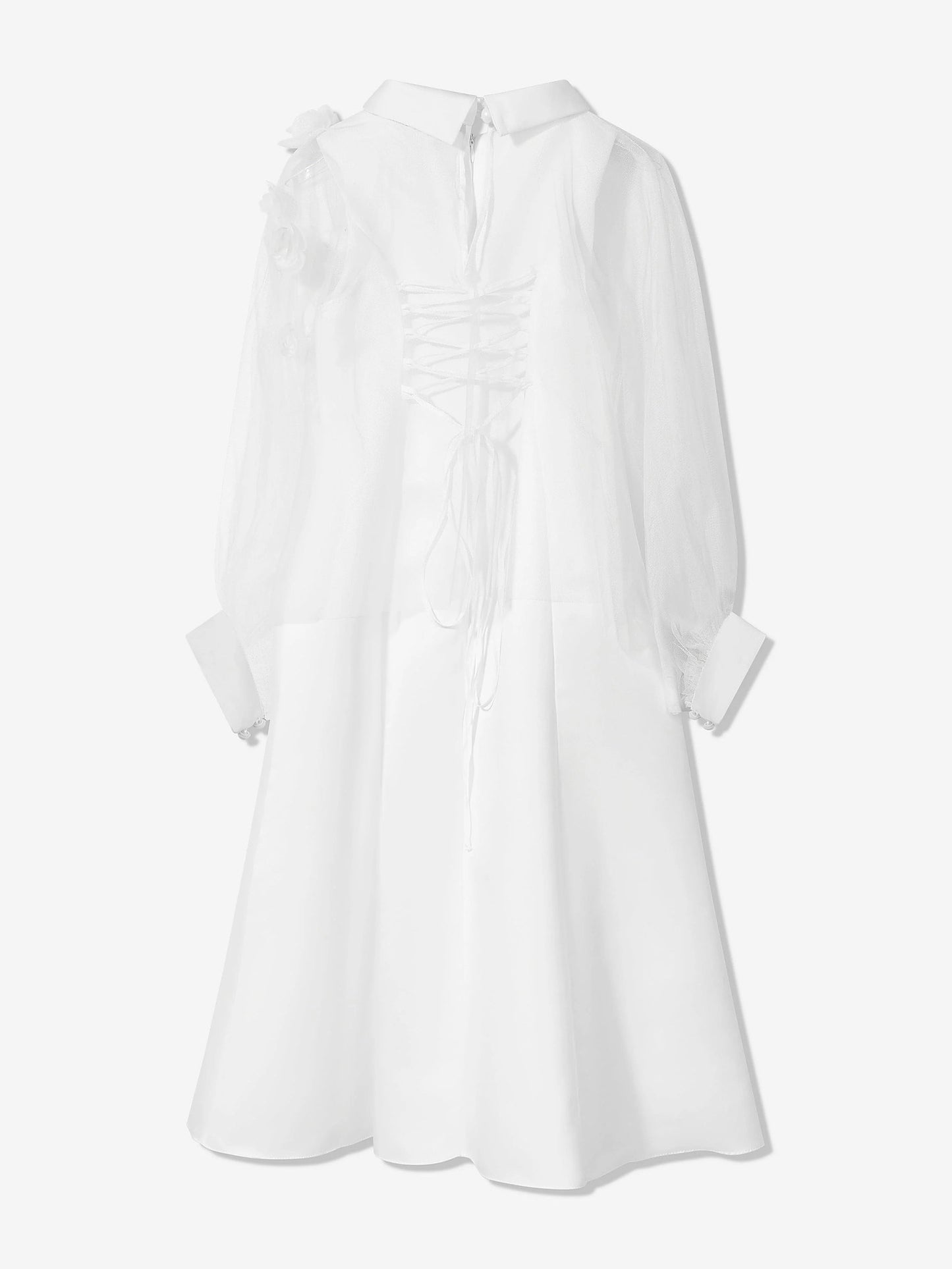 DRESS & Fleur Girls Occasion Dress in Ivory | QHAUK - QHA UK