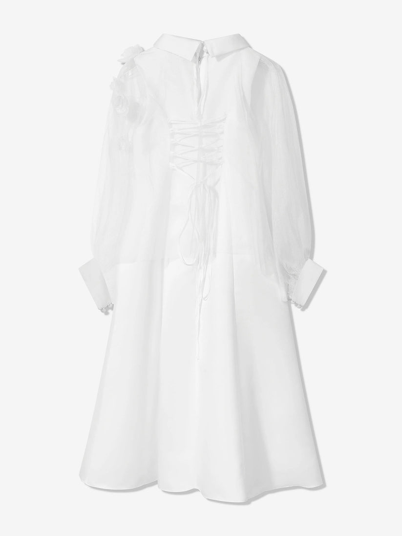 DRESS & Fleur Girls Occasion Dress in Ivory | QHAUK - QHA UK