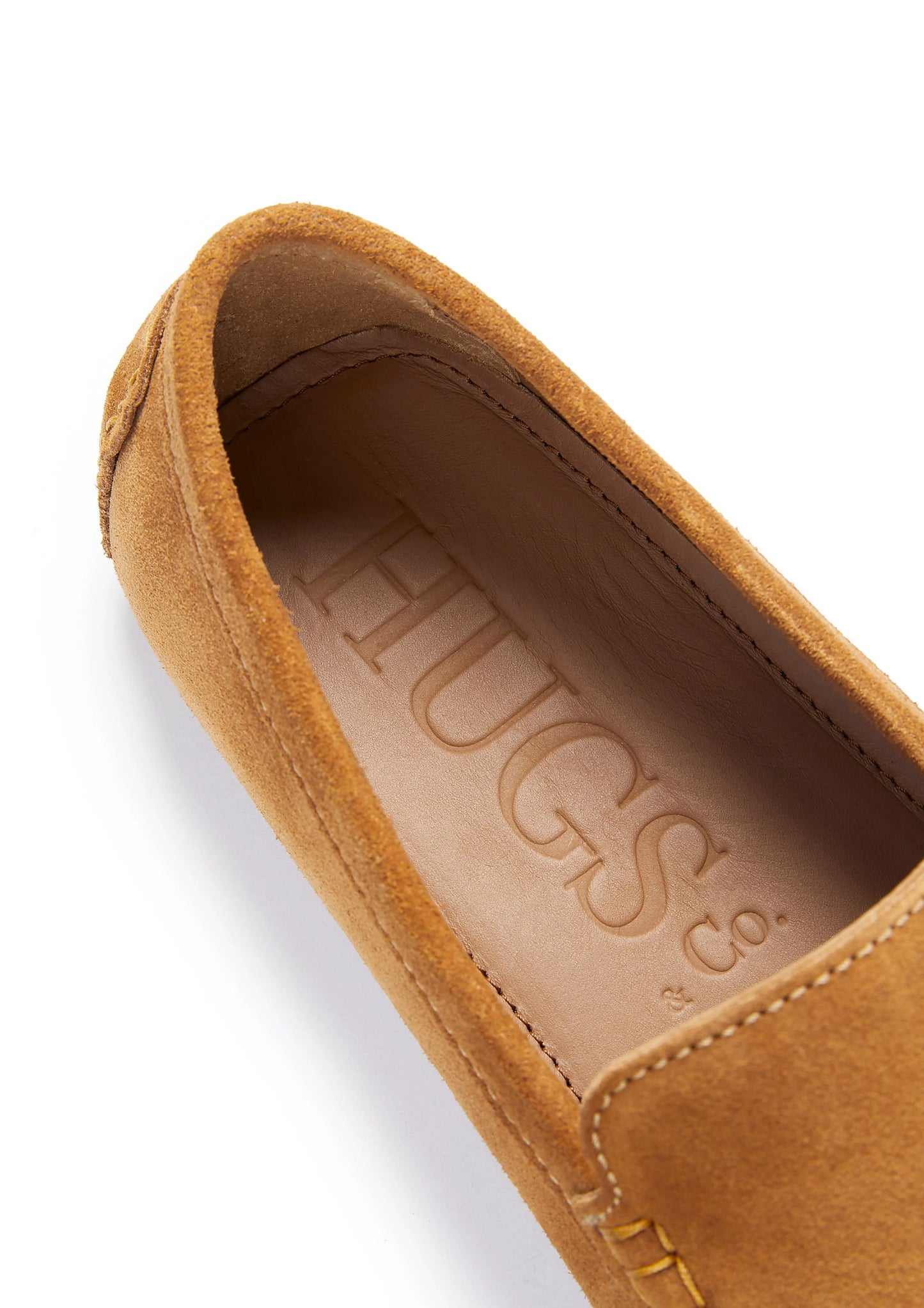 Hugs & Co Mens Driving Loafers Tobacco Suede UK 7-14 - QHA UK
