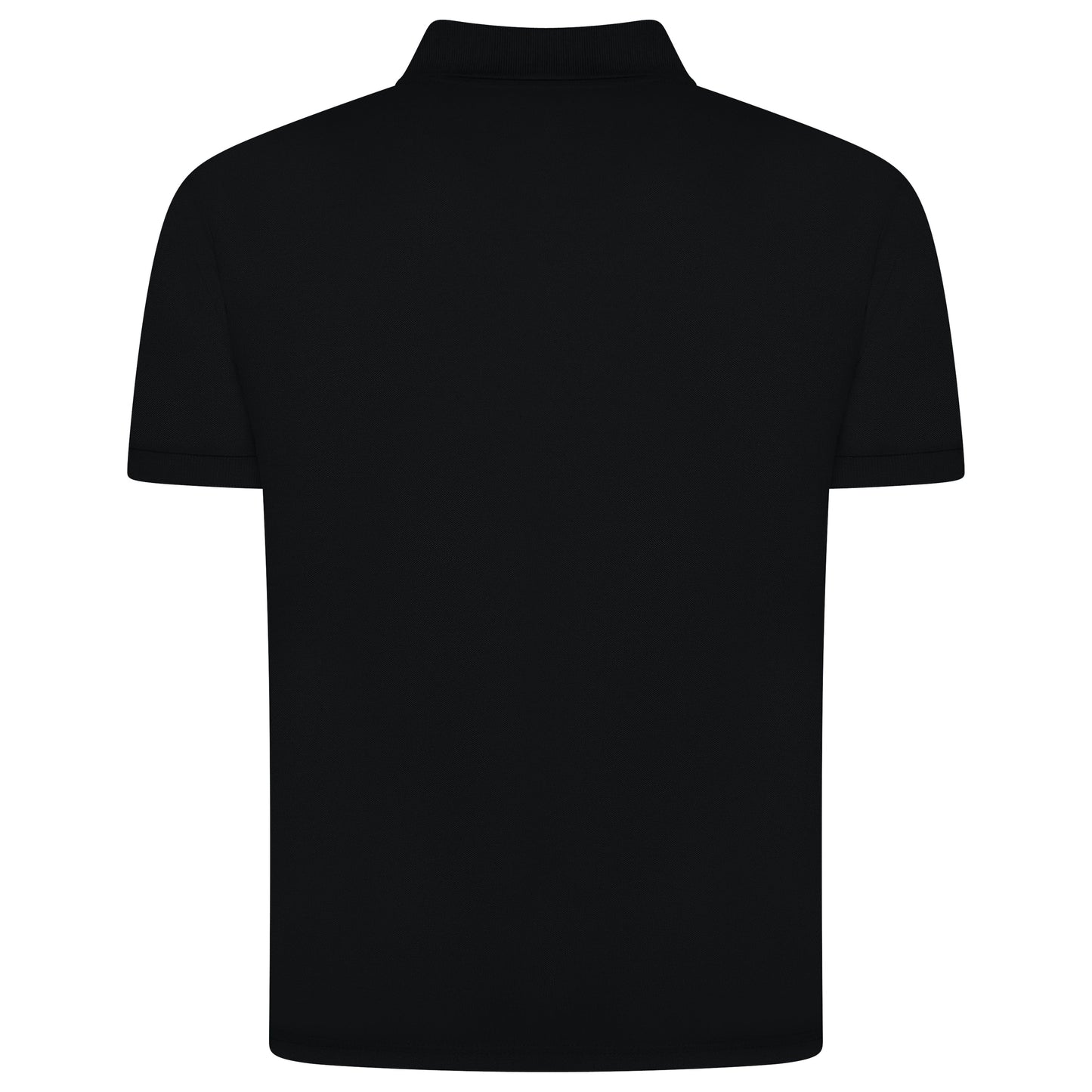 Mens 100% Cotton Polo Shirt Short Sleeve Pique Casual Work Top | Premi - Sleeve Detail - QHA UK
