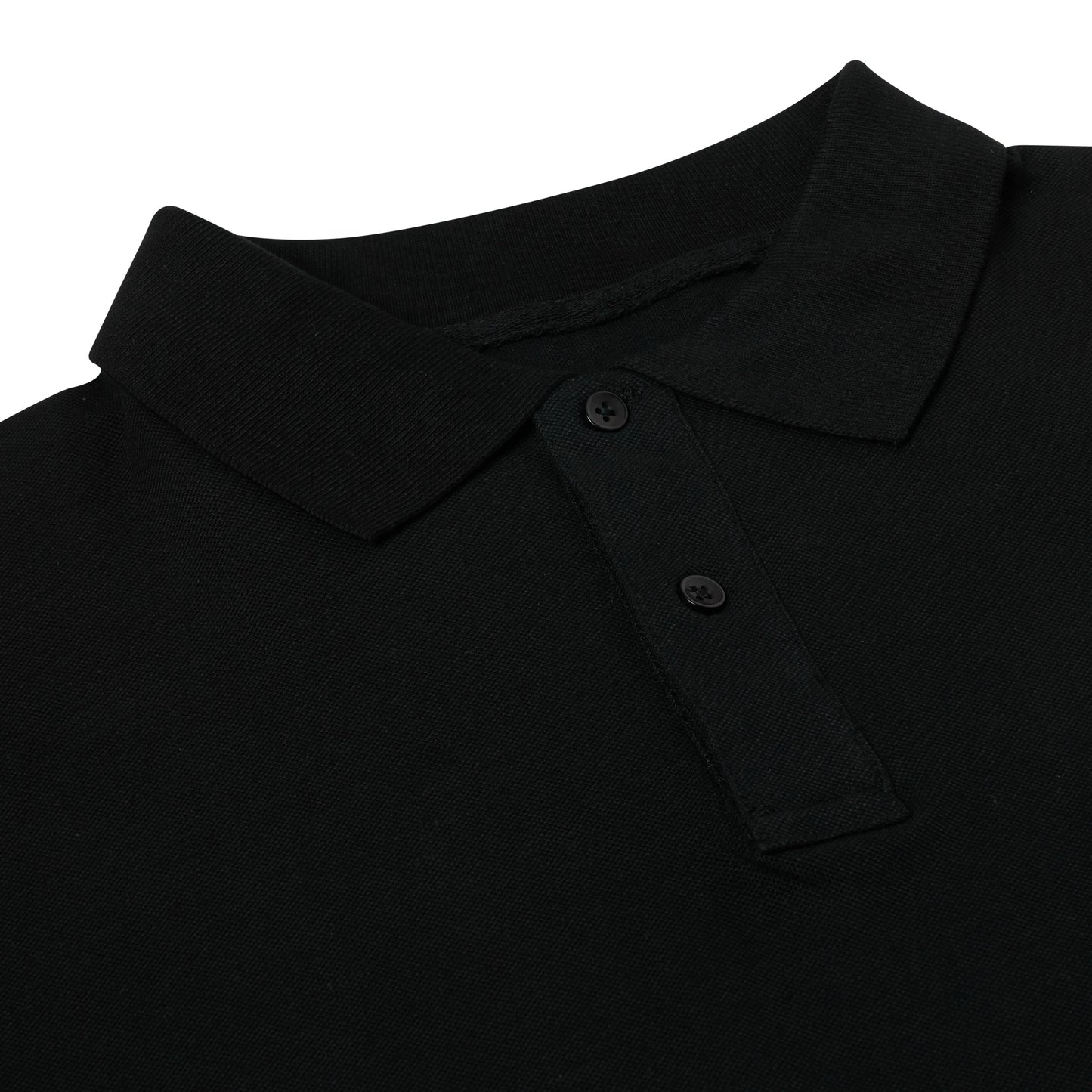 Mens 100% Cotton Polo Shirt Short Sleeve Pique Casual Work Top | Premi - Sleeve Detail - QHA UK