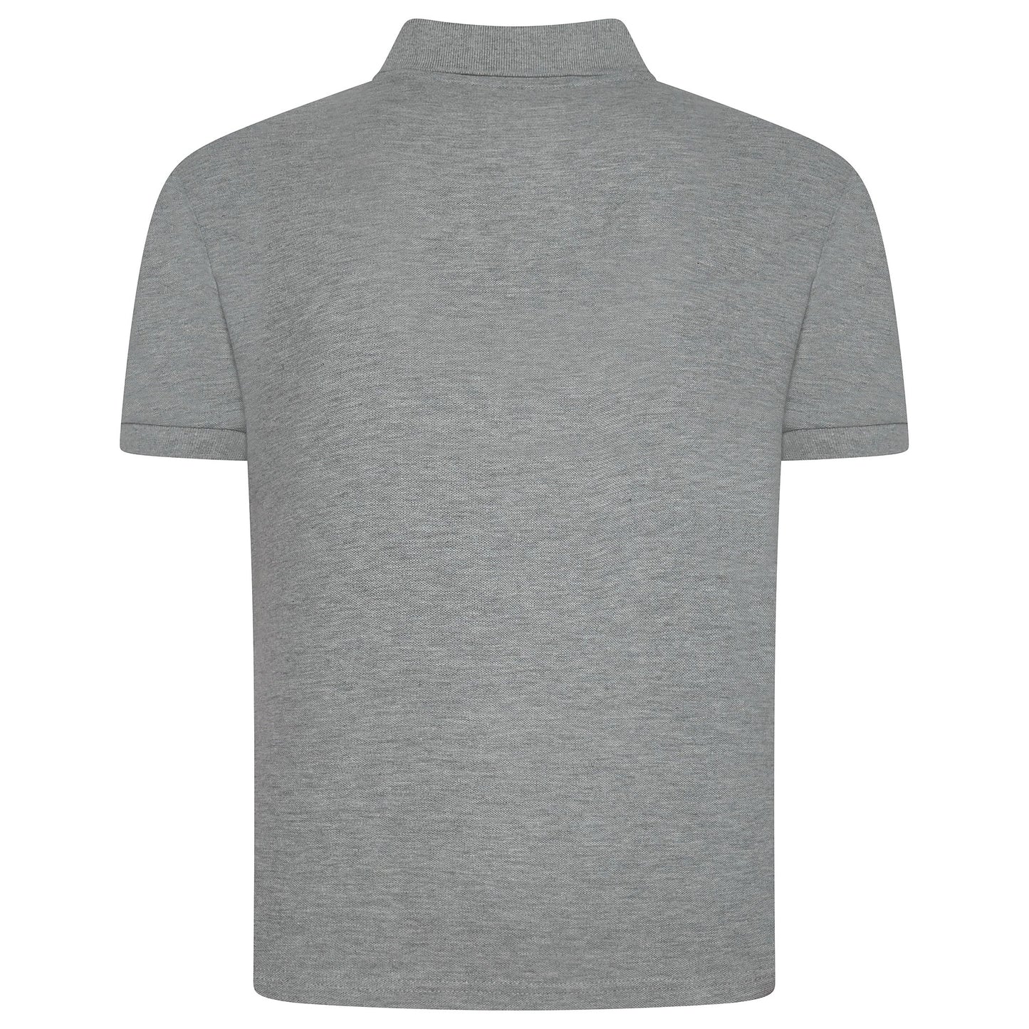 Mens 100% Cotton Polo Shirt Short Sleeve Pique Casual Work Top | Premi - Sleeve Detail - QHA UK