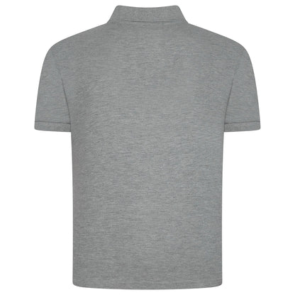 Mens 100% Cotton Polo Shirt Short Sleeve Pique Casual Work Top | Premi - Sleeve Detail - QHA UK