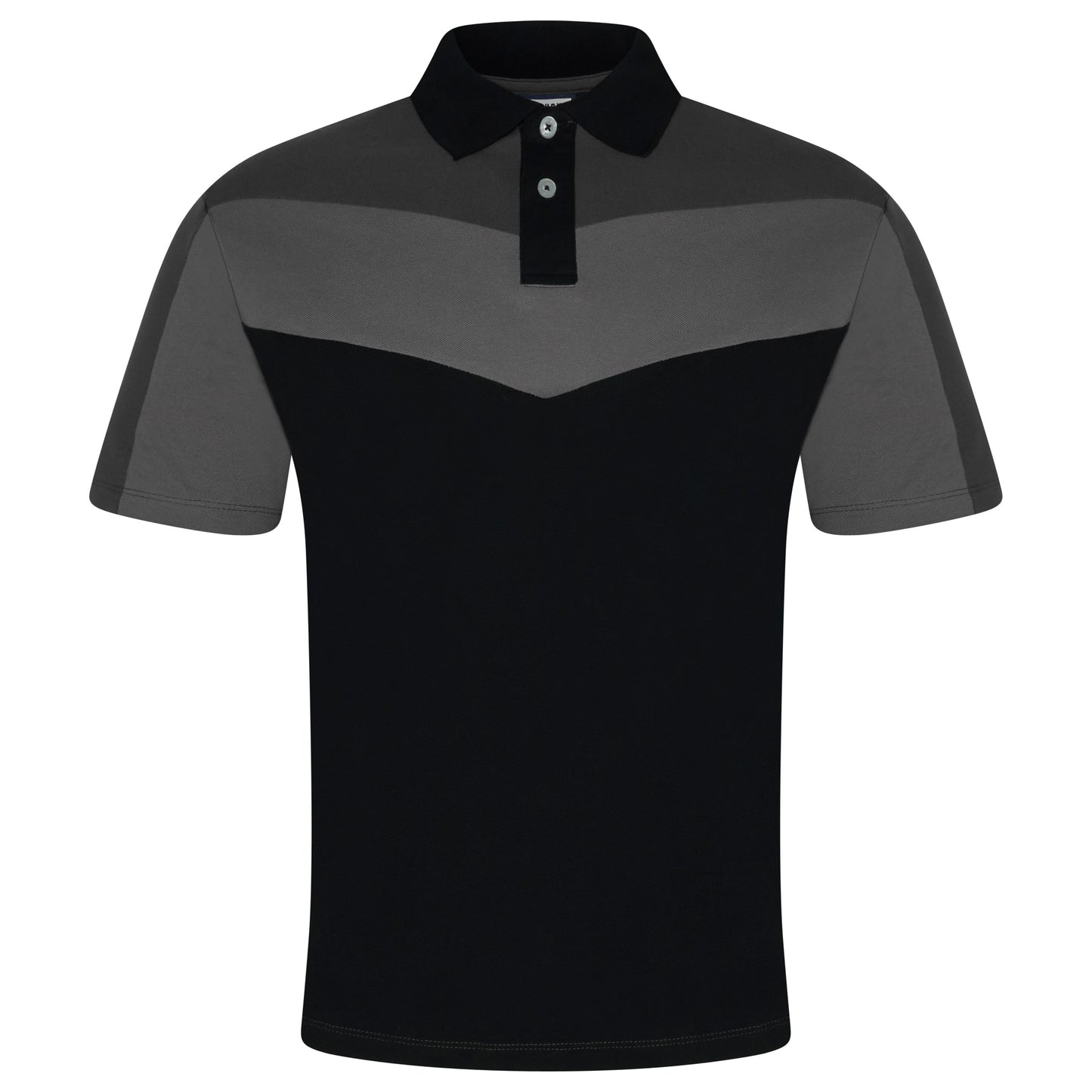 Evryone Mens Cotton Contrast Stripe Polo Shirt Short Sleeve Casual Sma - Sleeve Detail - QHA UK