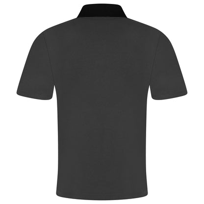 Evryone Mens Cotton Contrast Stripe Polo Shirt Short Sleeve Casual Sma - Sleeve Detail - QHA UK