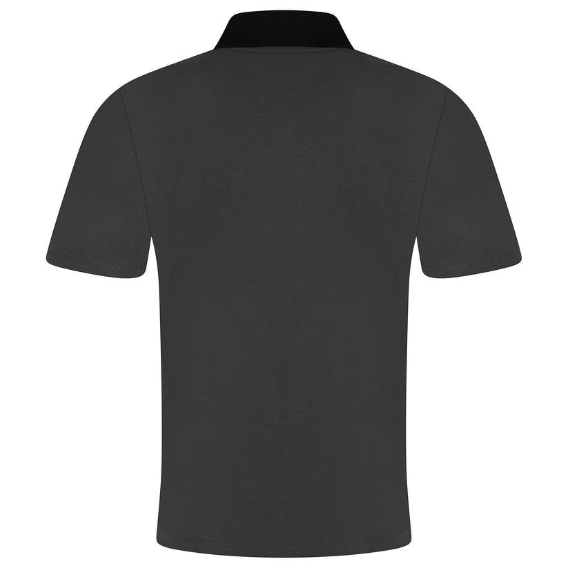 Evryone Mens Cotton Contrast Stripe Polo Shirt Short Sleeve Casual Sma - Sleeve Detail - QHA UK