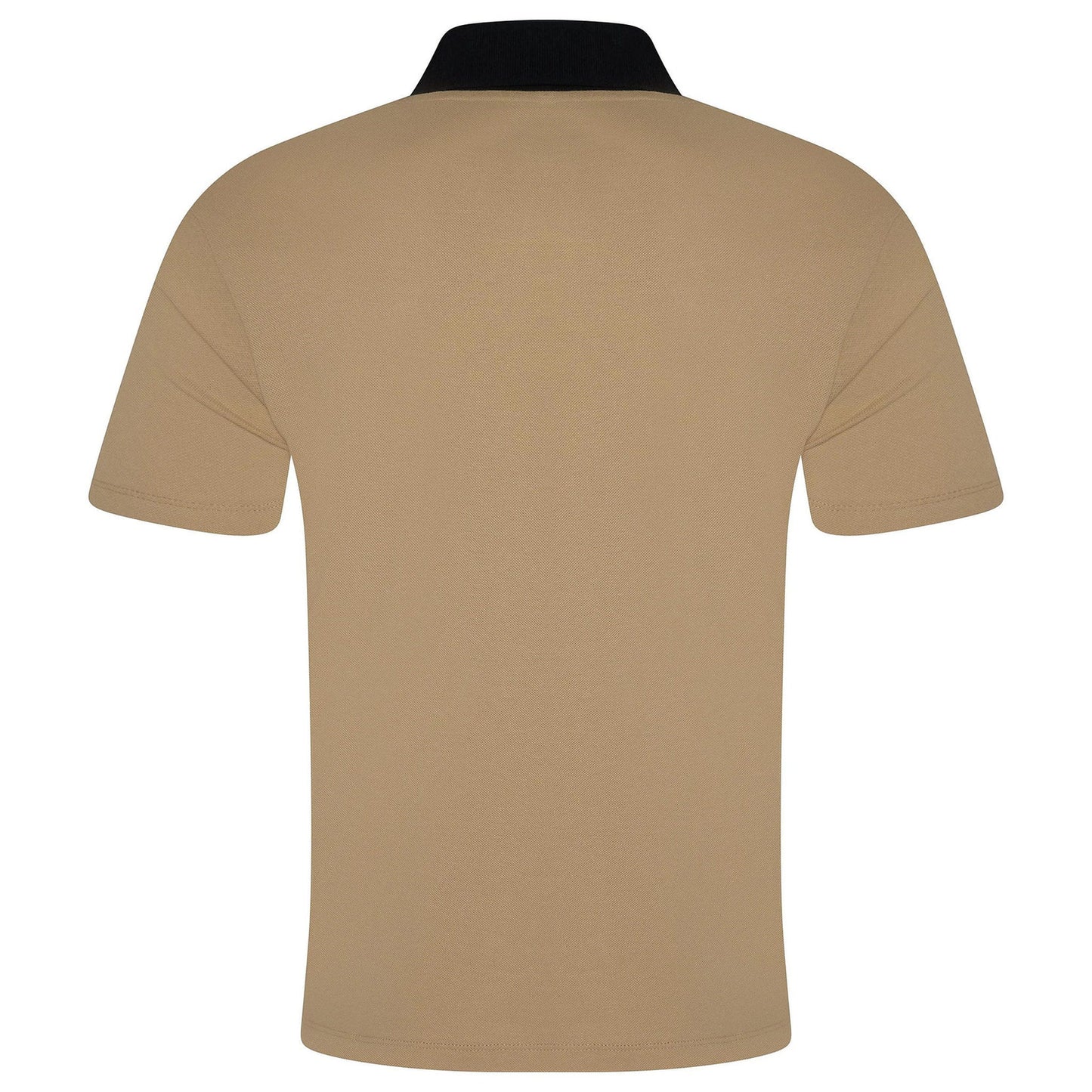 Evryone Mens Cotton Contrast Stripe Polo Shirt Short Sleeve Casual Sma - Sleeve Detail - QHA UK