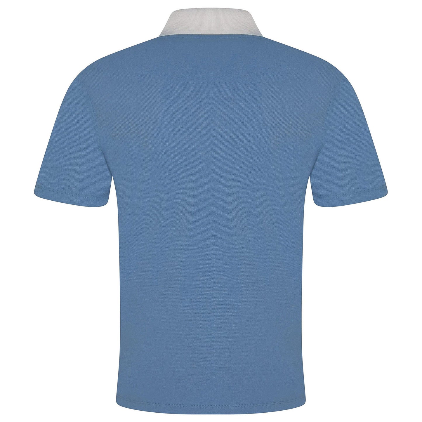 Evryone Mens Cotton Contrast Stripe Polo Shirt Short Sleeve Casual Sma - Sleeve Detail - QHA UK
