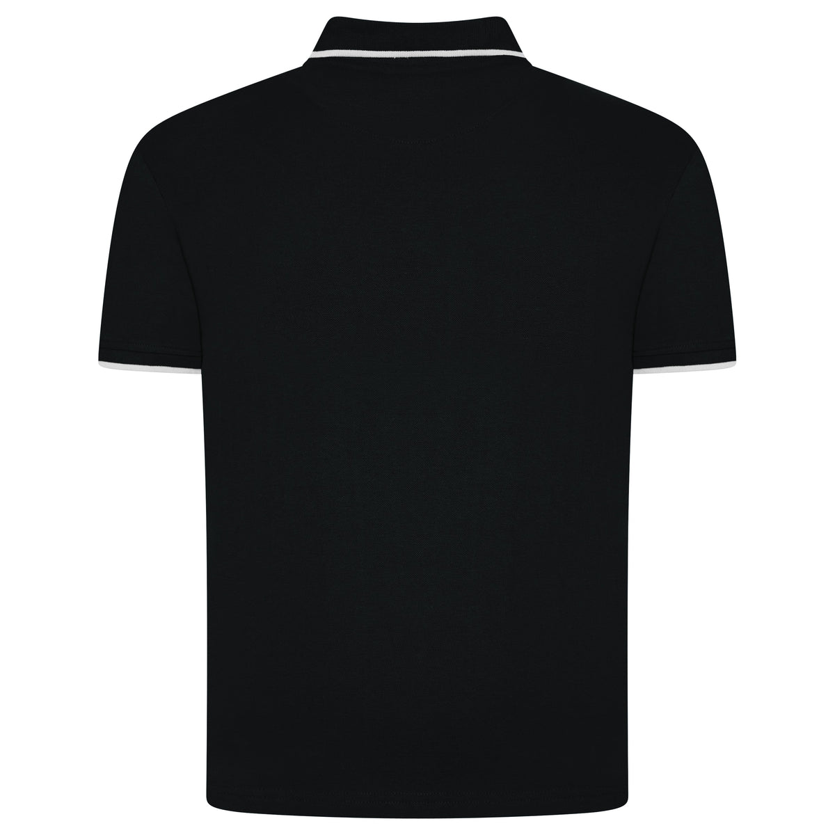 Evryone Mens Cotton Contrast Tipped Polo Shirt S-2XL 6 Colours QHA UK - Sleeve Detail - QHA UK