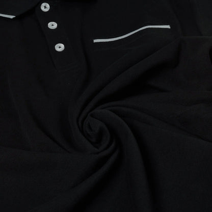 Evryone Mens Cotton Contrast Tipped Polo Shirt S-2XL 6 Colours QHA UK - Sleeve Detail - QHA UK