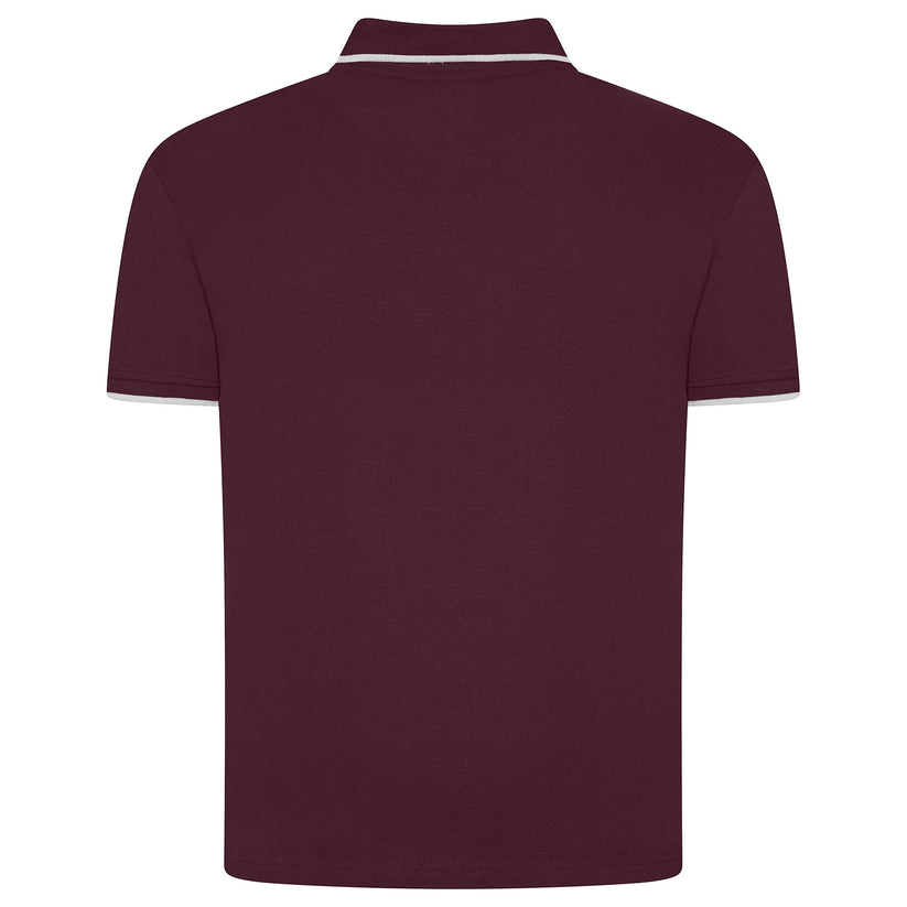Evryone Mens Cotton Contrast Tipped Polo Shirt S-2XL 6 Colours QHA UK - Sleeve Detail - QHA UK