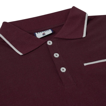 Evryone Mens Cotton Contrast Tipped Polo Shirt S-2XL 6 Colours QHA UK - Sleeve Detail - QHA UK